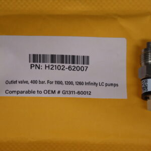 Outlet Valve (400bar) Infinity LC Pumps
